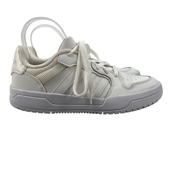 Reebok Womens 6 Shoe Cloud White Leather Entrap Low Top Athletic Sneakers EG4329 - Picture 1 of 12